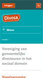 Mobile Screenshot of divosa.nl